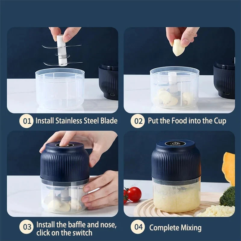 Mini Electric Vegetable Chopper